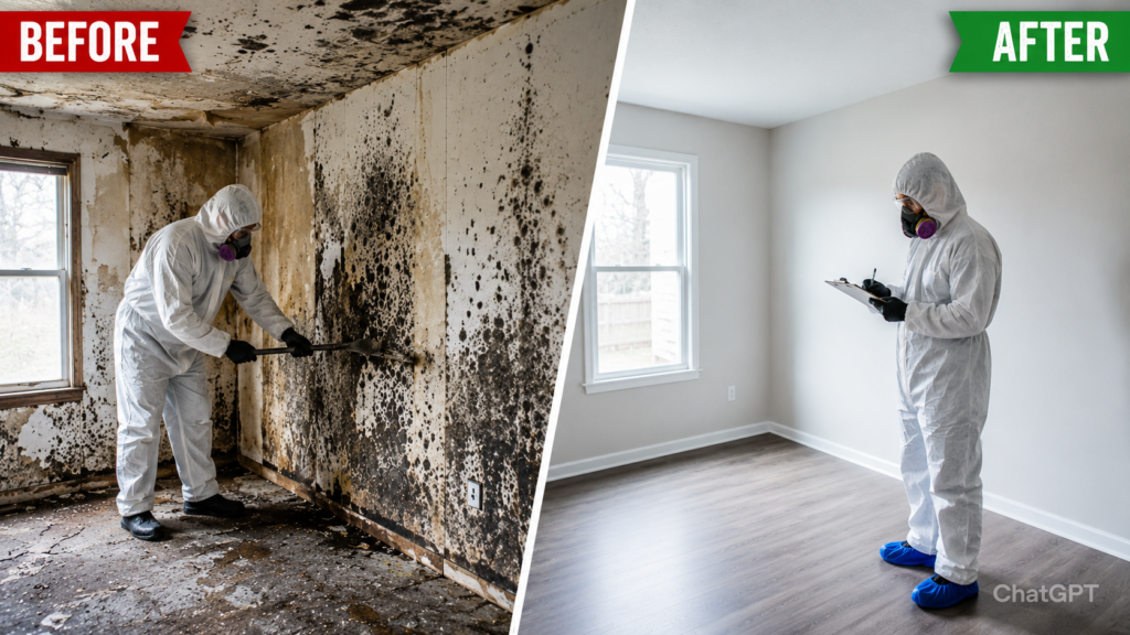 Mold Remediation Work Orders: Documentation, Bidding & Processing