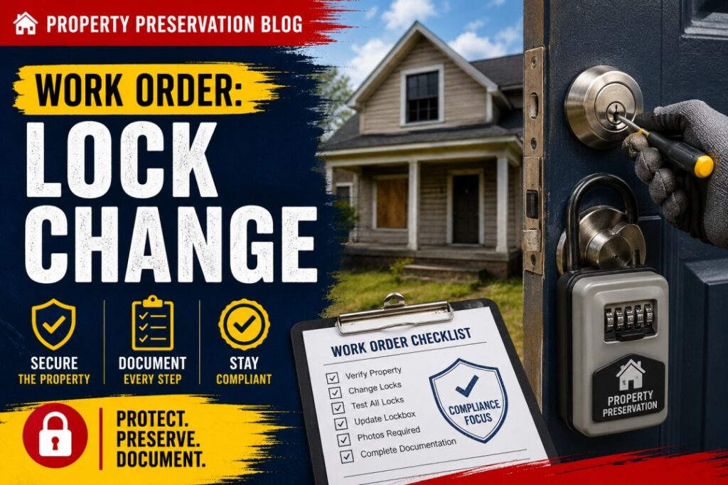 Learn lock change work orders guide